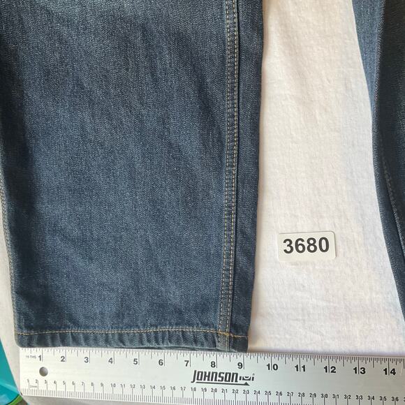 U.S. Polo Assn. Men Jeans size 36x30 Dark Blue Mid Rise Straight Leg Relaxed Fit - Picture 6 of 10